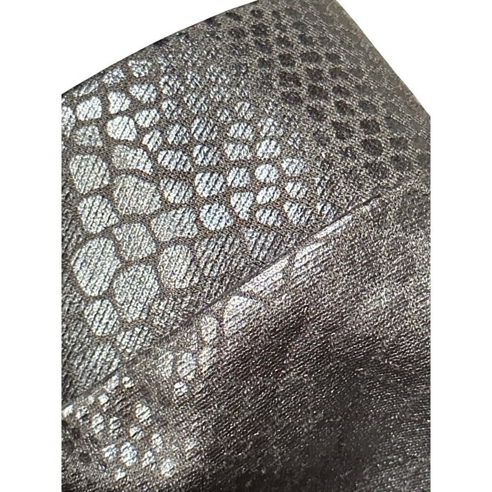 Philosophy Metallic Snake Print Leggings Medium Polyester/Viscose Blend